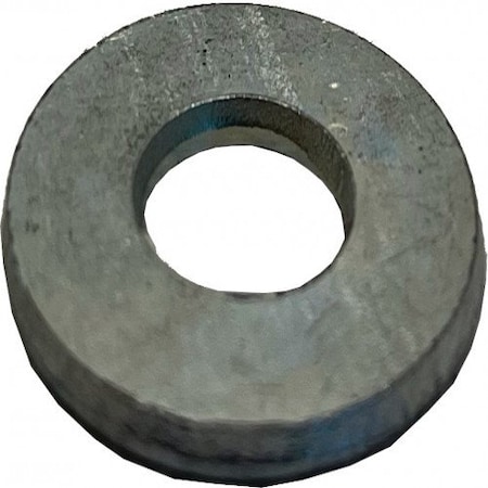 Flat Washer, Fits Bolt Size 9/16 In ,Steel Zinc Plated Finish